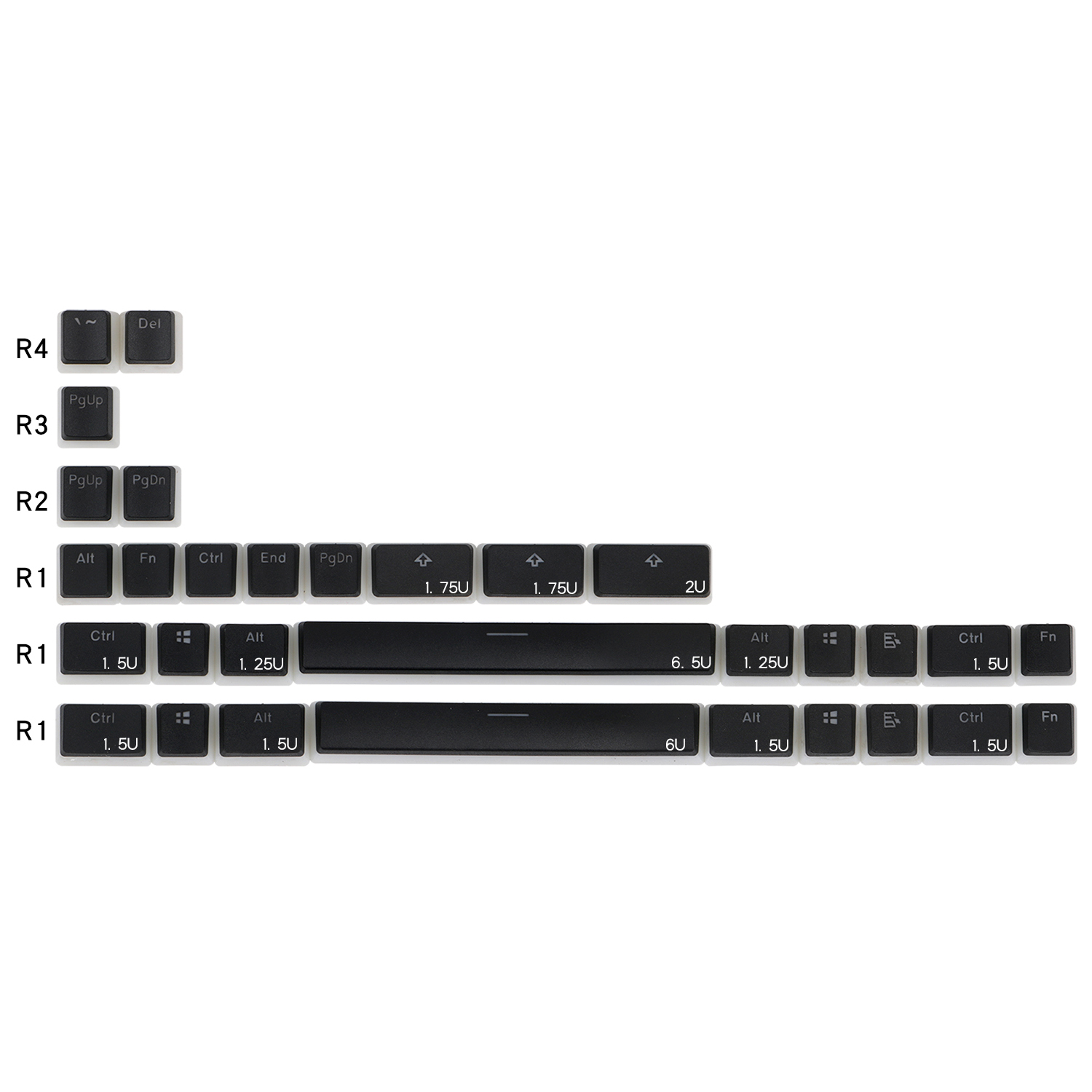 Gaming Keyboard Corsair - Budino PBT Doubleshot Retroilluminazione Keycap nero