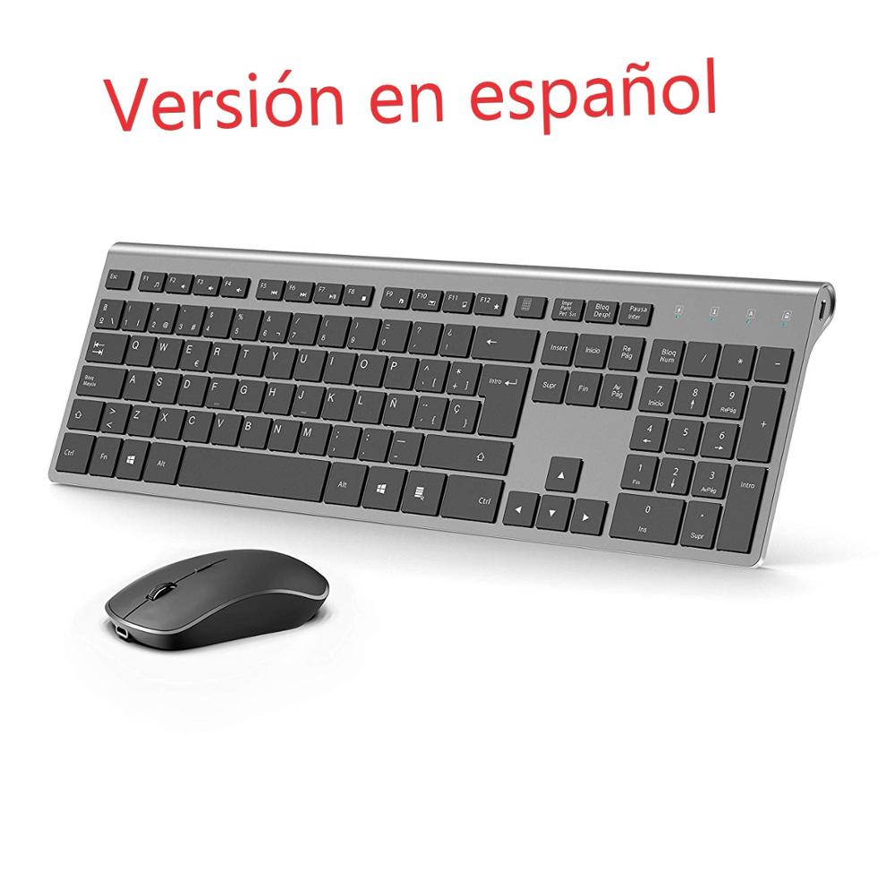 Gaming Keyboard Ergonomics - Set tastiera e mouse wireless Layout