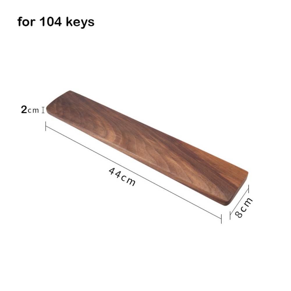 Wrist Rest Wood - Nuovo Poggiapolsi in Legno per Tastiera