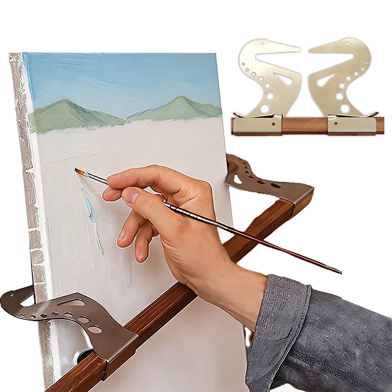 Wrist Rest Wood - Supporto Regolabile per Mani e Polso