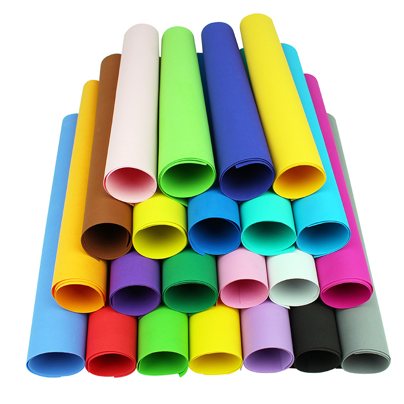 Pe Foam Sheet - 5 pz 85x50 cm Multi Colorato