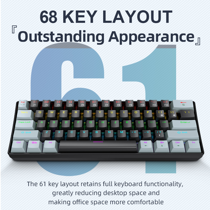 APAYADO K61 Mini tastiera mecc - Gaming Keyboard And Mouse For Xbox recensione e prezzo