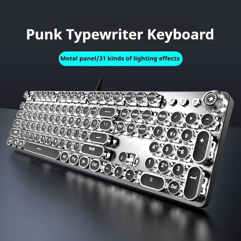 EWEADN Punk Macchina da scrive - Gaming Keyboard Corsair recensione e prezzo