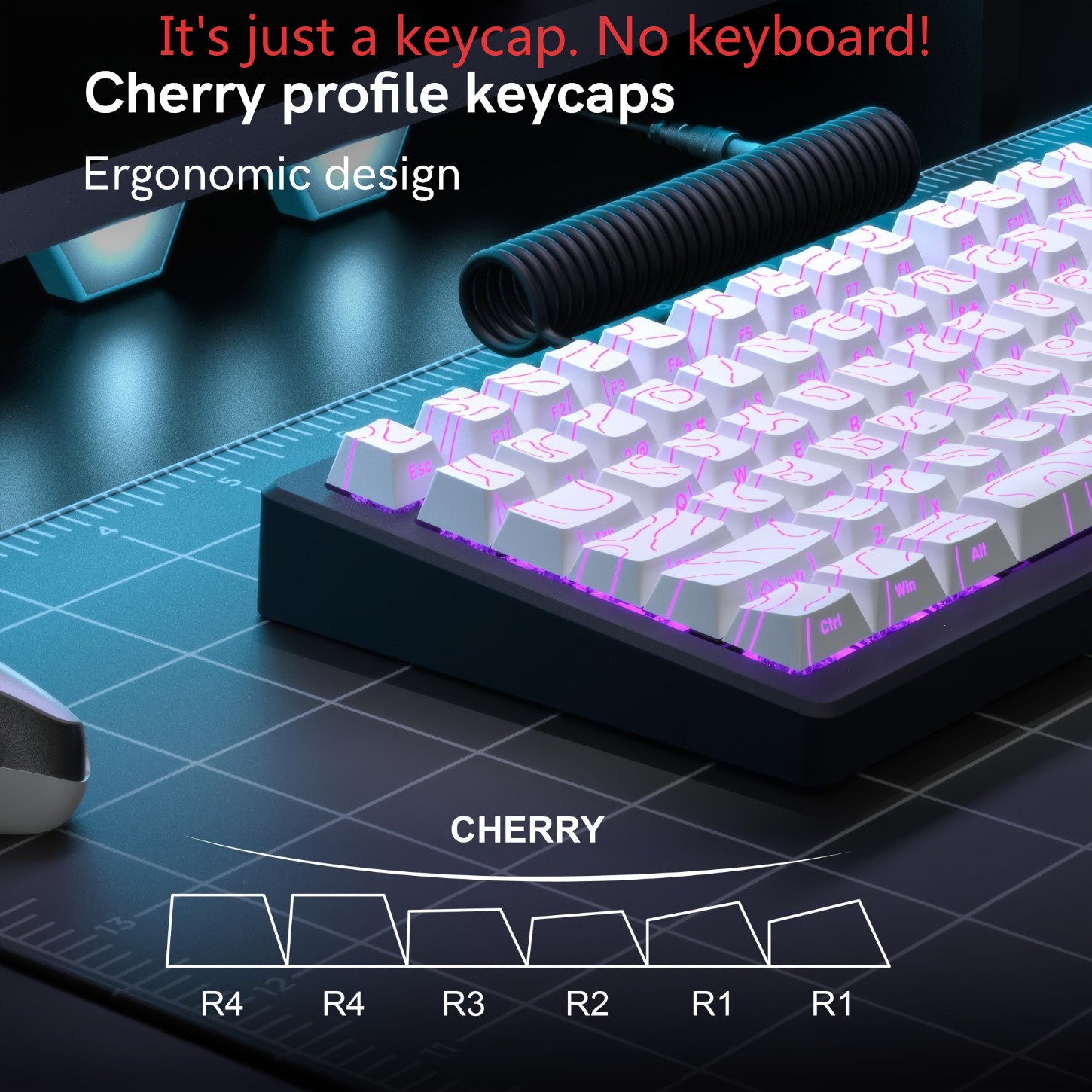 2026 Tasti PBT Contour Line 97 - Gaming Keyboard Magnetic Switches recensione e prezzo