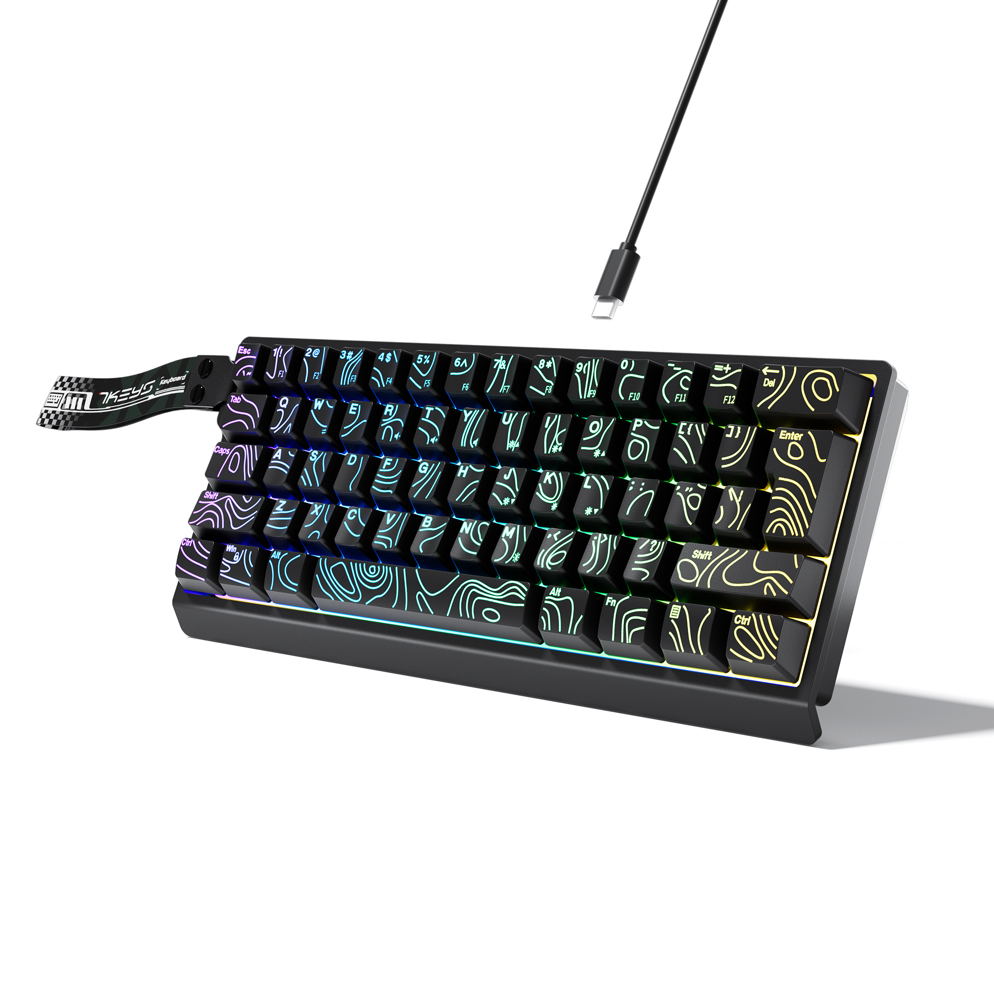 Tastiera compatta al 60% con r - Keyboard Gaming Blue Switch recensione e prezzo