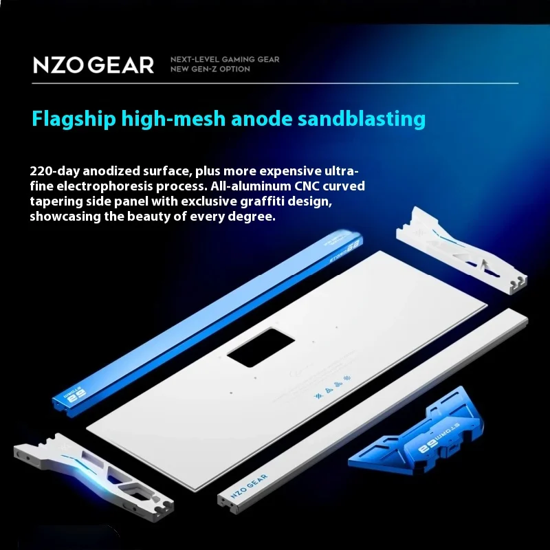 NZO STORM68 Tastiera con inter - Gaming Keyboard Magnetic Switches recensione e prezzo