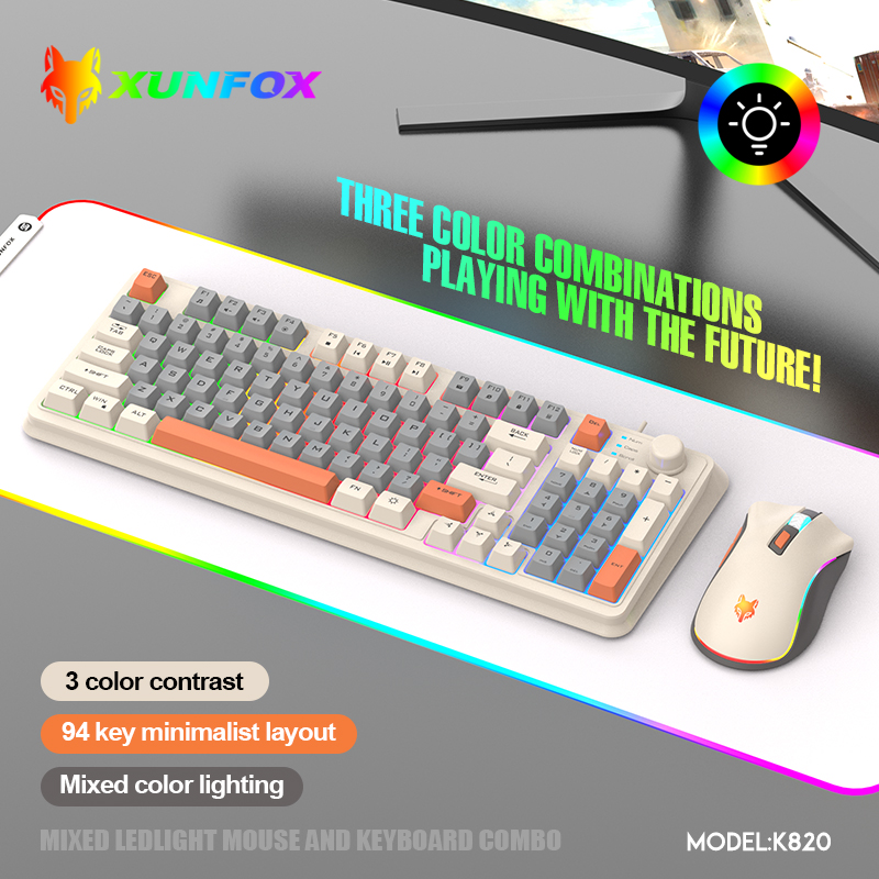 K820 Tastiera da gioco cablata - Gaming Keyboard And Mouse For Xbox recensione e prezzo