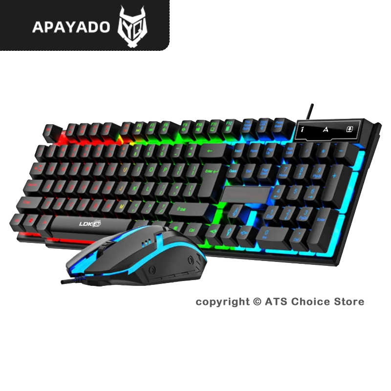 Combo Tastiera e Mouse Cablati - Gaming Keyboard Ergonomics recensione e prezzo