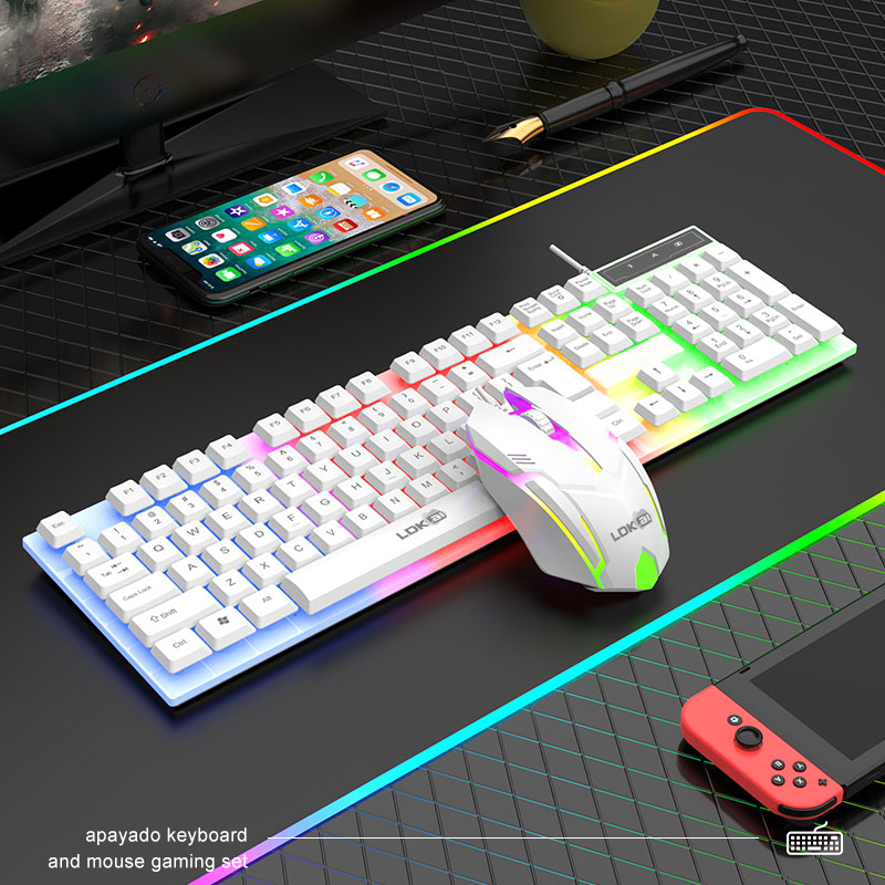 Combo Tastiera e Mouse Cablati - Gaming Keyboard Ergonomics recensione e prezzo