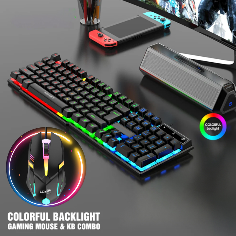 Combo Tastiera e Mouse Cablati - Gaming Keyboard Ergonomics recensione e prezzo